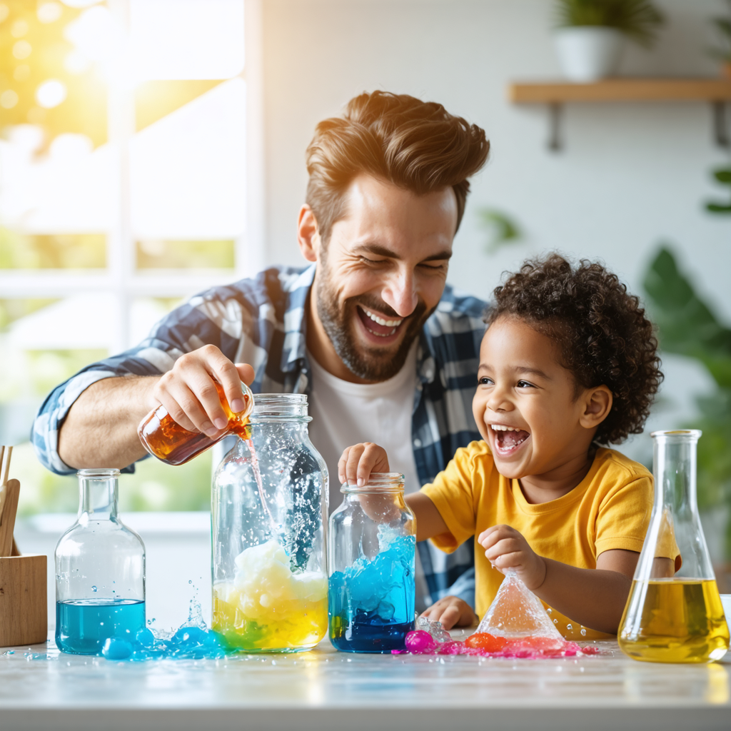 5 Experimentos Caseros y Seguros para un Día de Lluvia: ¡Aprender Jugando!