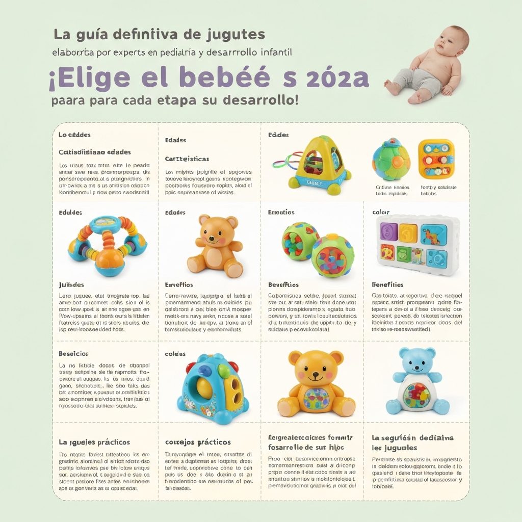 Los mejores juguetes para bebés de 0 a 12 meses | Guía 2024