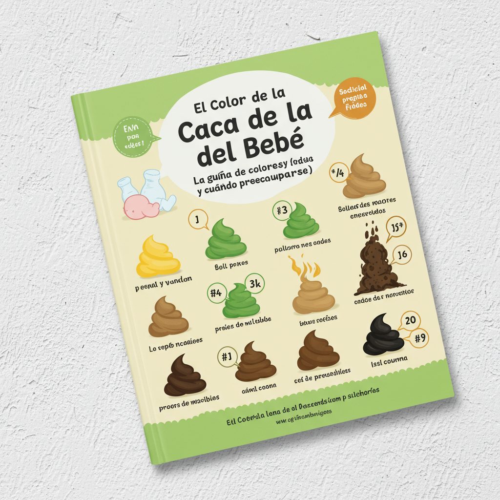 El Color de la Caca del Bebé: La Guía de Colores (y Cuándo Preocuparse)