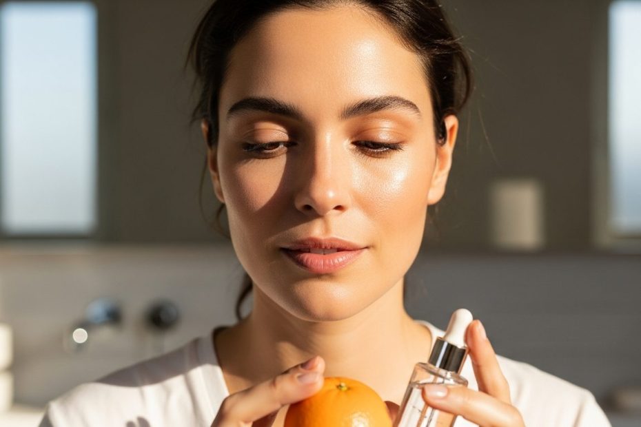 Piel luminosa a pesar del cansancio: beneficios de la vitamina C en la rutina de autocuidado materno