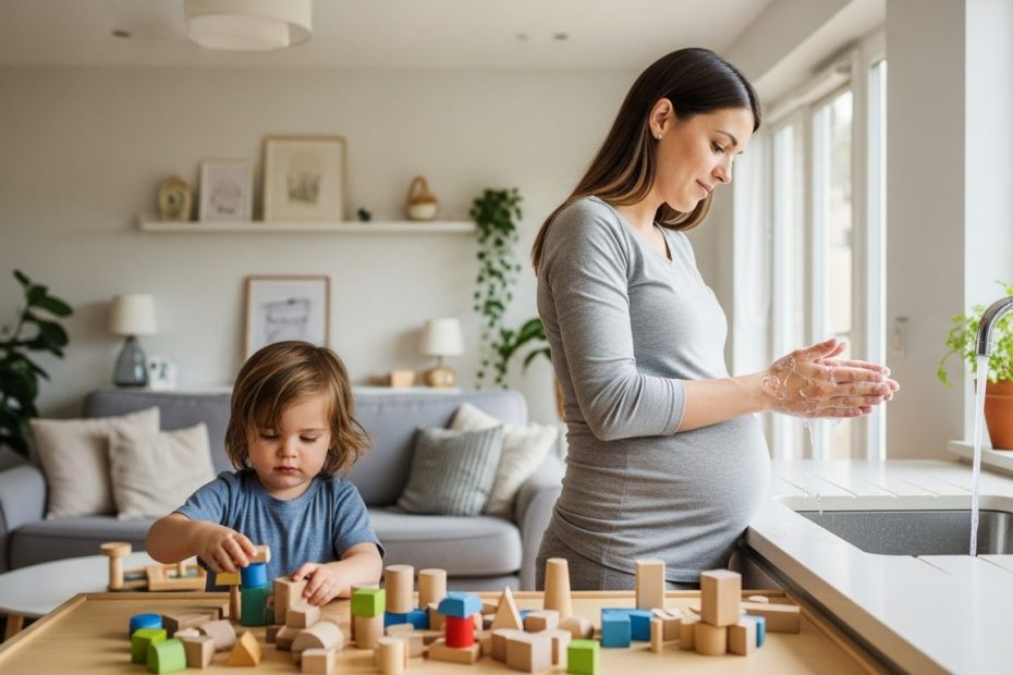 Citomegalovirus (CMV) en el embarazo: riesgos y guía de prevención con niños pequeños
