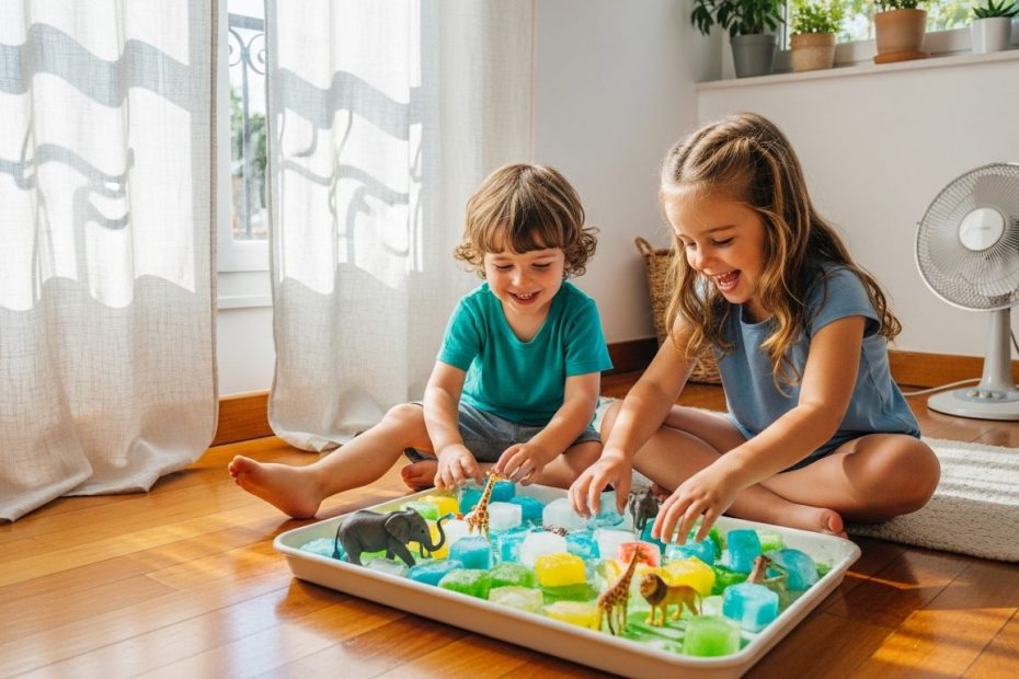 Cómo refrescar a los niños en casa durante una ola de calor: Ideas prácticas y baratas